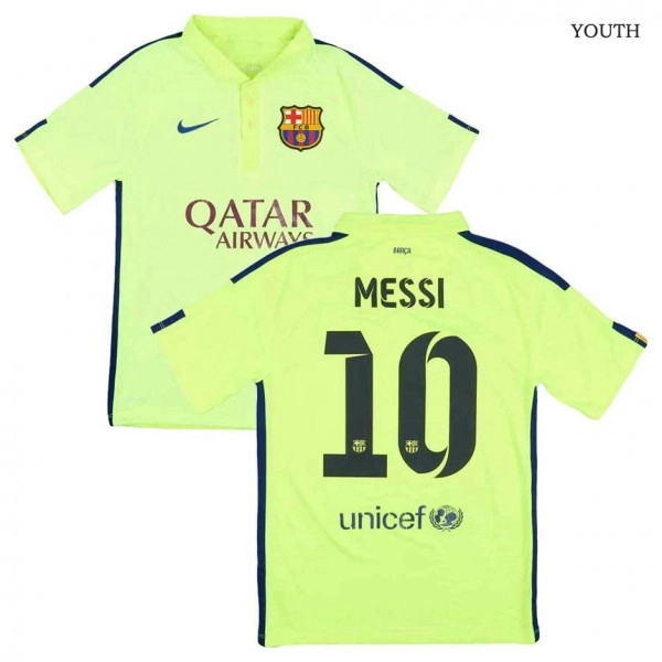2014-15 Barcelona Third Youth Shirt Messi #10