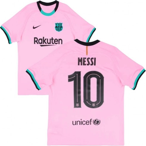 2020-21 Mens Barcelona Third Shirt Messi #10